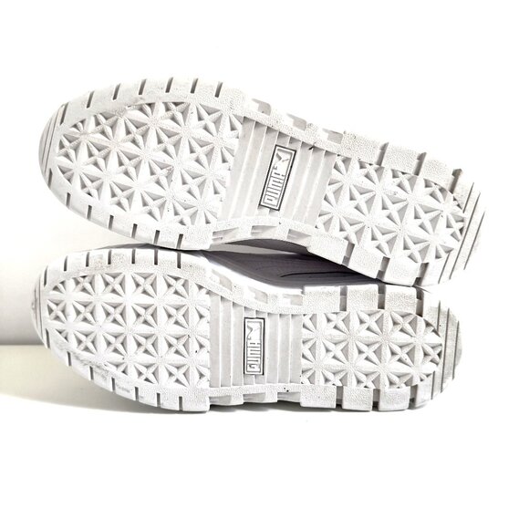 Puma Plataform Women's Triple White - Picture 3 of 8